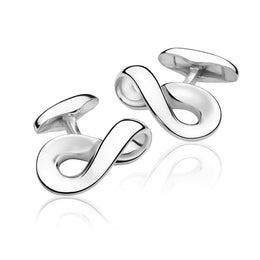 Georg Jensen Infinity Sterling Silver Cufflinks