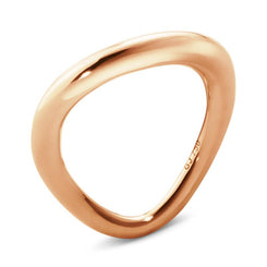 Georg Jensen Offspring 18ct Rose Gold Ring, 20000134