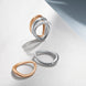 Georg Jensen Offspring 18ct Rose Gold Ring 20000134