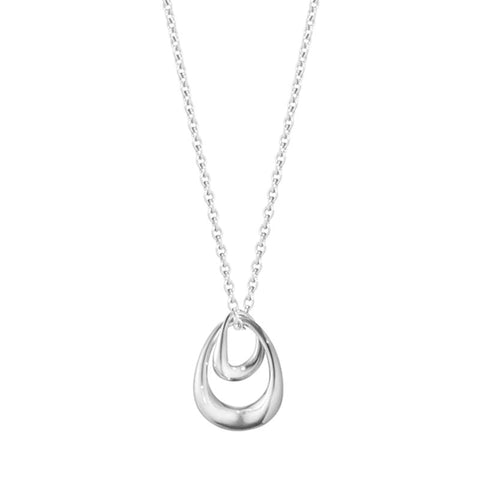 Georg Jensen Offspring Sterling Silver Small Necklace, 10012310.