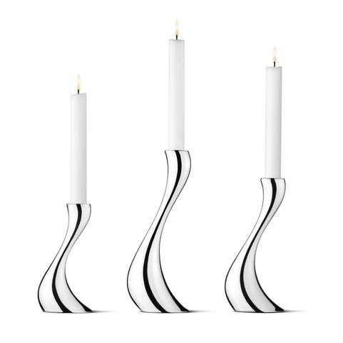 Georg Jensen Set of Three Candle Holders