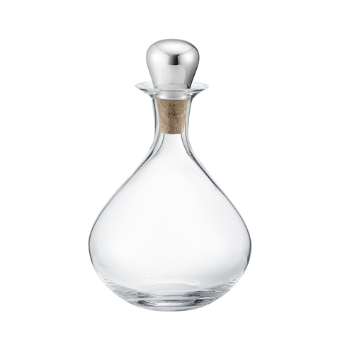 Georg Jensen Sky Stainless Steel and Glass Liquor Decanter 10019303_2