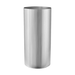 Georg Jensen Bernadotte Stainless Steel Large Vase, 10014922.