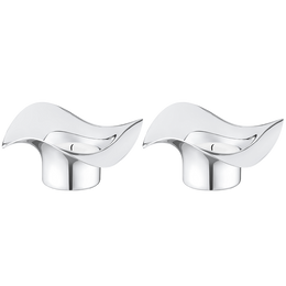 Georg Jensen Cobra Set of Two Tealight Holders 3586582