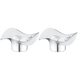 Georg Jensen Cobra Set of Two Tealight Holders 3586582