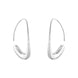 Georg Jensen Offspring Sterling Silver Earhoops, 10016947.