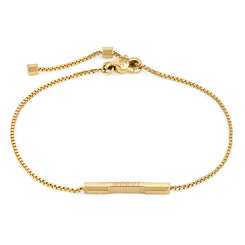 Gucci Link to Love 18ct Yellow Gold Chain Bracelet YBA662106001