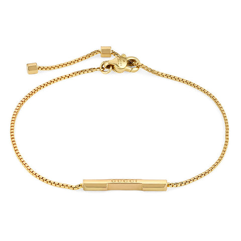 Gucci Link to Love 18ct Yellow Gold Chain Bracelet YBA662106001