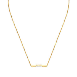 Gucci Link to Love 18ct Yellow Gold Necklace YBB662108001