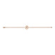 Gucci Flora 18ct Rose Gold Diamond Chain Bracelet