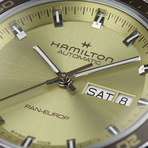 Hamilton Watch American Classic Pan Europ Day Date Auto