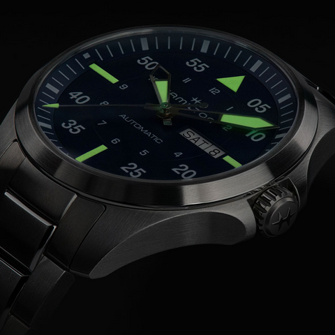 Hamilton Khaki Aviation Pilot Day Date Auto Watch