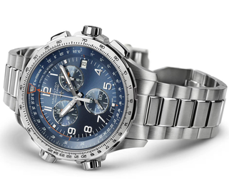 Hamilton Khaki Aviation X-Wind GMT Chrono Quartz Watch