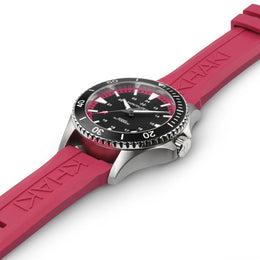 Hamilton Khaki Navy Scuba Auto Hot Pink Watch