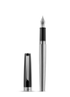 Montegrappa Armonia Duetto Fountain Pen Steel Black  Medium