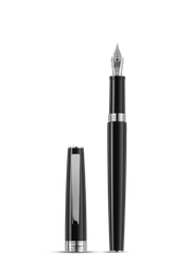 Montegrappa Armonia Fountain Pen Steel Black Medium