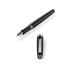 Montegrappa Armonia Fountain Pen Steel Black Medium