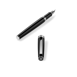 Montegrappa Armonia Fountain Pen Steel Black Medium