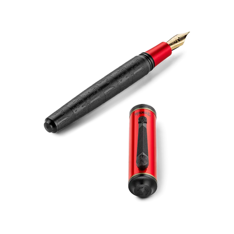 Montegrappa Universal Monsters Dracula Fountain Pen Steel nib Medium