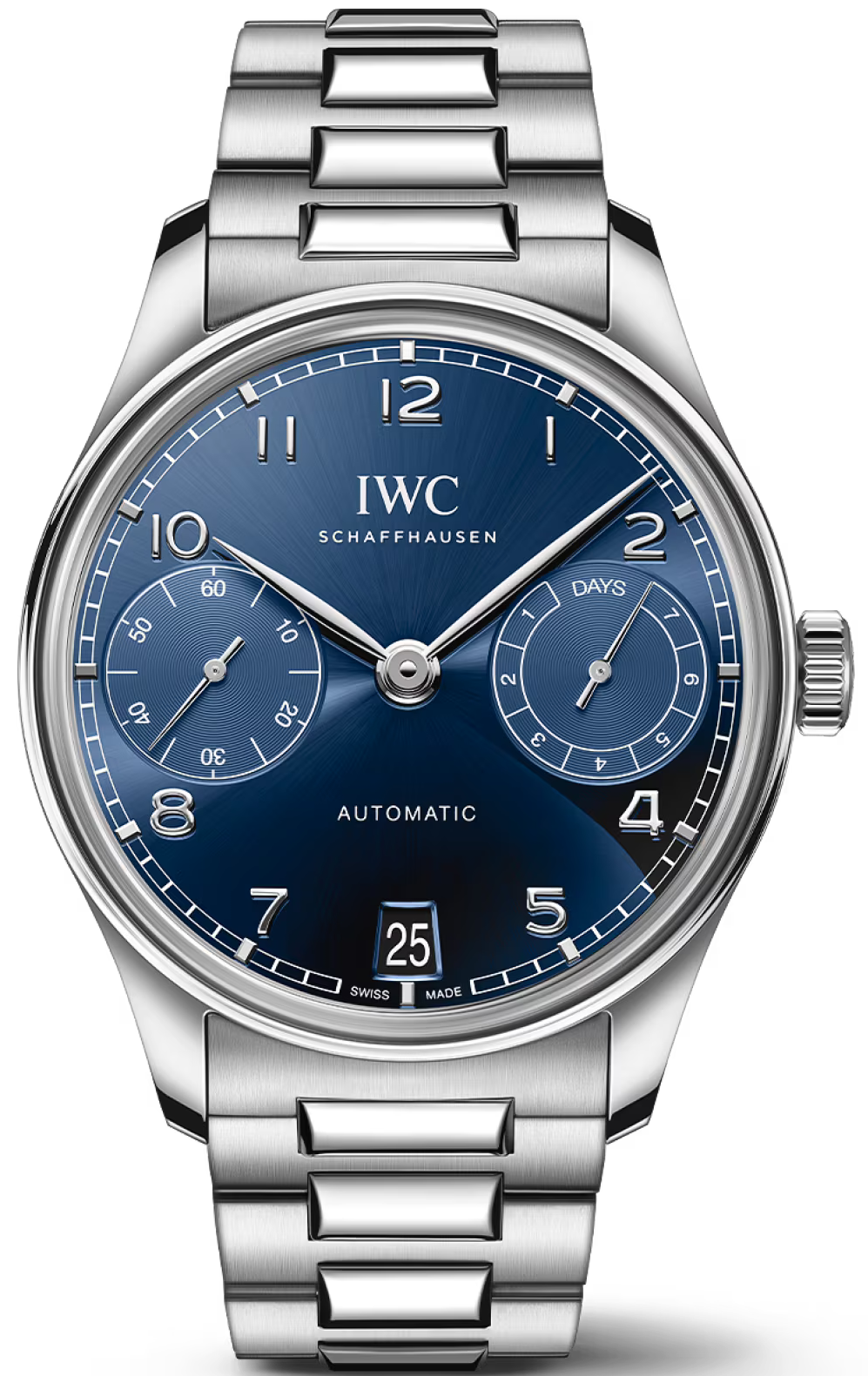 IWC Watch Portugieser Automatic 42 Blue IW501704 Watch | Jura Watches
