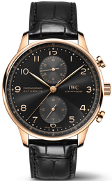 IWC Watch Portugieser Chronograph Obsidian IW371625