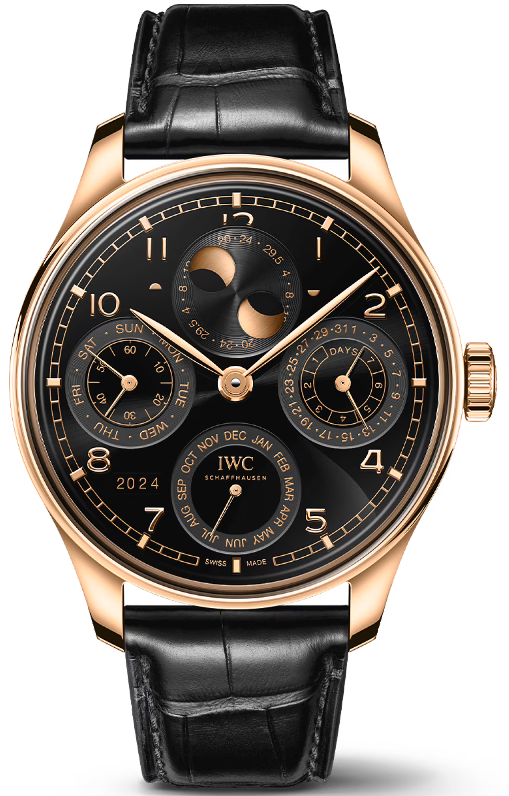 IWC Portugieser Perpetual Calendar 44 Obsidian Watch IW503702