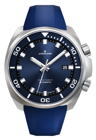 Junghans Aquaris Blue with stainless steel case