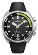 Junghans Aquaris Diver Green with black dial, stainless steel case