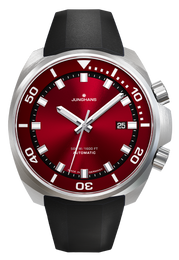 Junghans Aquaris Red with stainless steel case