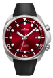 Junghans Aquaris Red with stainless steel case
