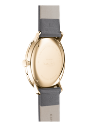 Junghans Max Bill Quartz Grey with white dial, stainless steel case