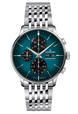 Junghans Meister Chronoscope Blue Date English with stainless steel case