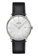 Junghans Meister Mega Solar with white dial, stainless steel case
