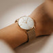 Junghans Meister Mega Solar Bracelet with white dial, stainless steel case
