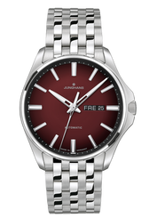Junghans Meister S Automatic Red with stainless steel case