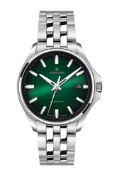 Junghans Meister S Automatic 36 Green with stainless steel case