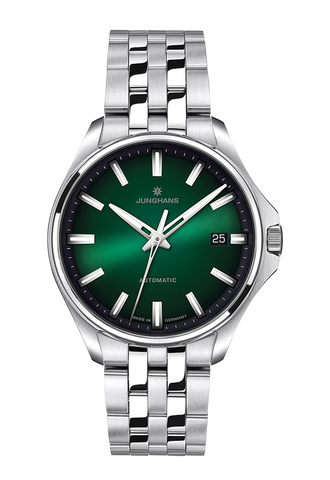 Junghans Meister S Automatic 36 Green with stainless steel case