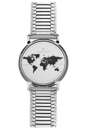 Junghans Milano Mega Solar with green dial, stainless steel case