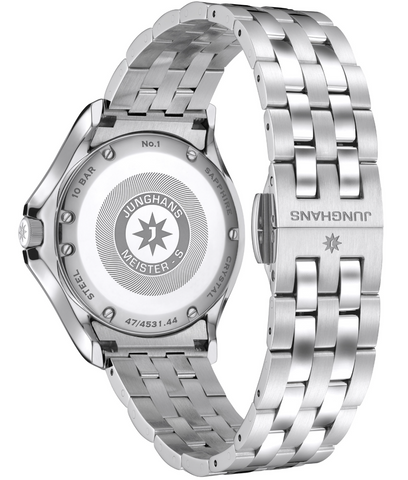 Junghans Meister S 35mm Quartz Purple Watch