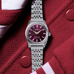 King Seiko KSK 6R in Preppy Burgundy Watch