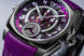 Cyrus Klepcys GMT Titanium Royal Purple Alligator Watch