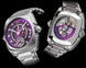Cyrus Klepcys GMT Titanium Royal Purple Bracelet Watch