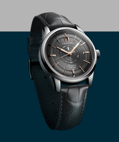 Longines Watch Conquest Heritage Anthracite