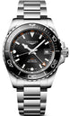 Longines Watch HydroConquest GMT Sunray Black L3.790.4.56.6