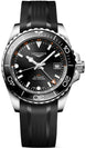 Longines Watch HydroConquest GMT Sunray Black L3.790.4.56.9