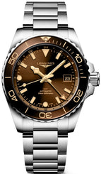 Longines Watch HydroConquest GMT Brown L3.790.4.66.6