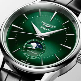 Longines Flagship Heritage Sunray Green Mens Watch