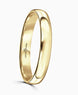 9ct Yellow Gold Ultra Light Gauge 3.5mm Ring