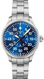 Laco Watch Pilot Basic Aachen Blaue Stunde 39 Bracelet 862103.MB