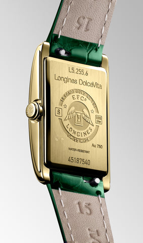 Longines Watch DolceVita Green Ladies L5.255.6.95.2